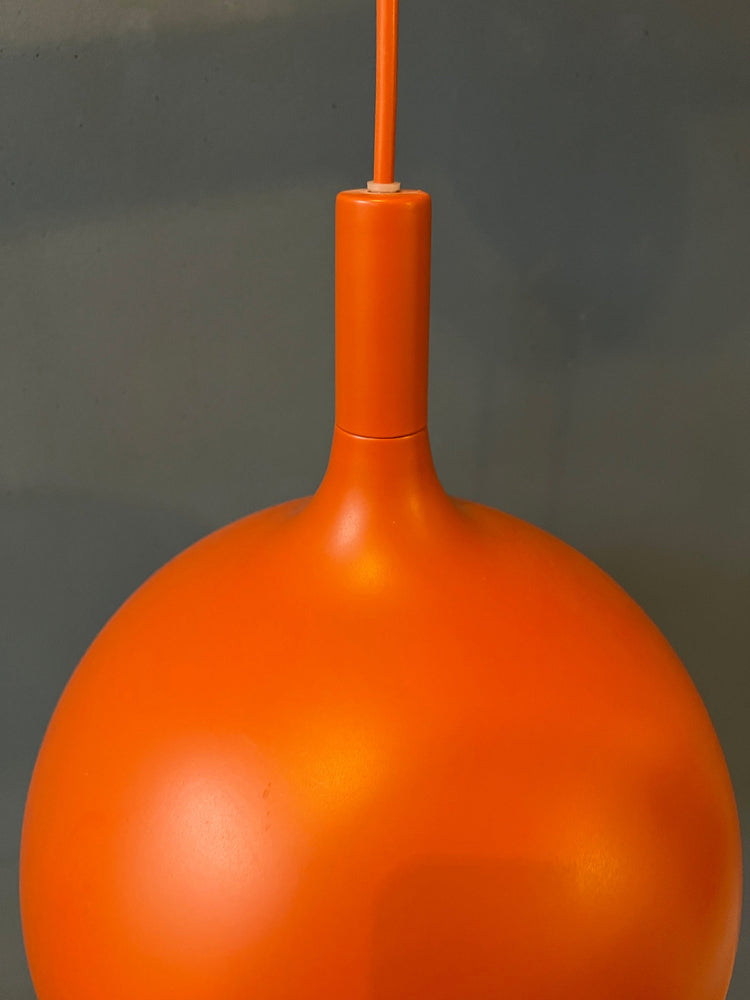 Mid Century Orange Ikea Väster Space Age Pendant Light