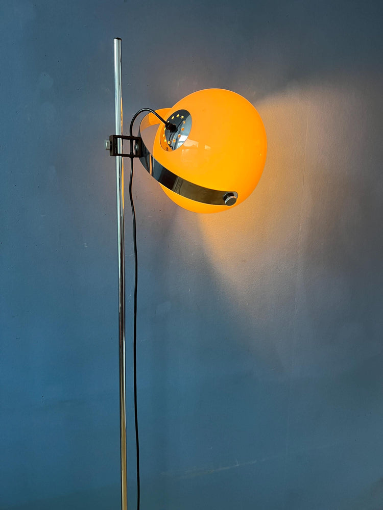 Vintage Dijkstra Space Age Mushroom Floor Lamp