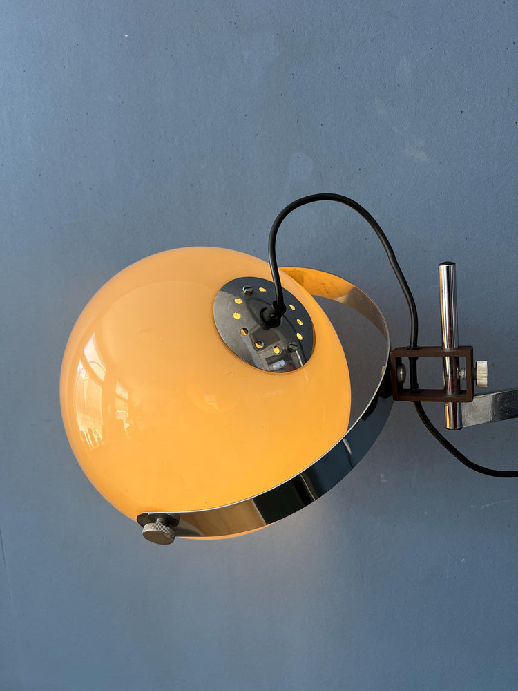 Swing Arm Dijkstra Space Age Mushroom Wall Lamp