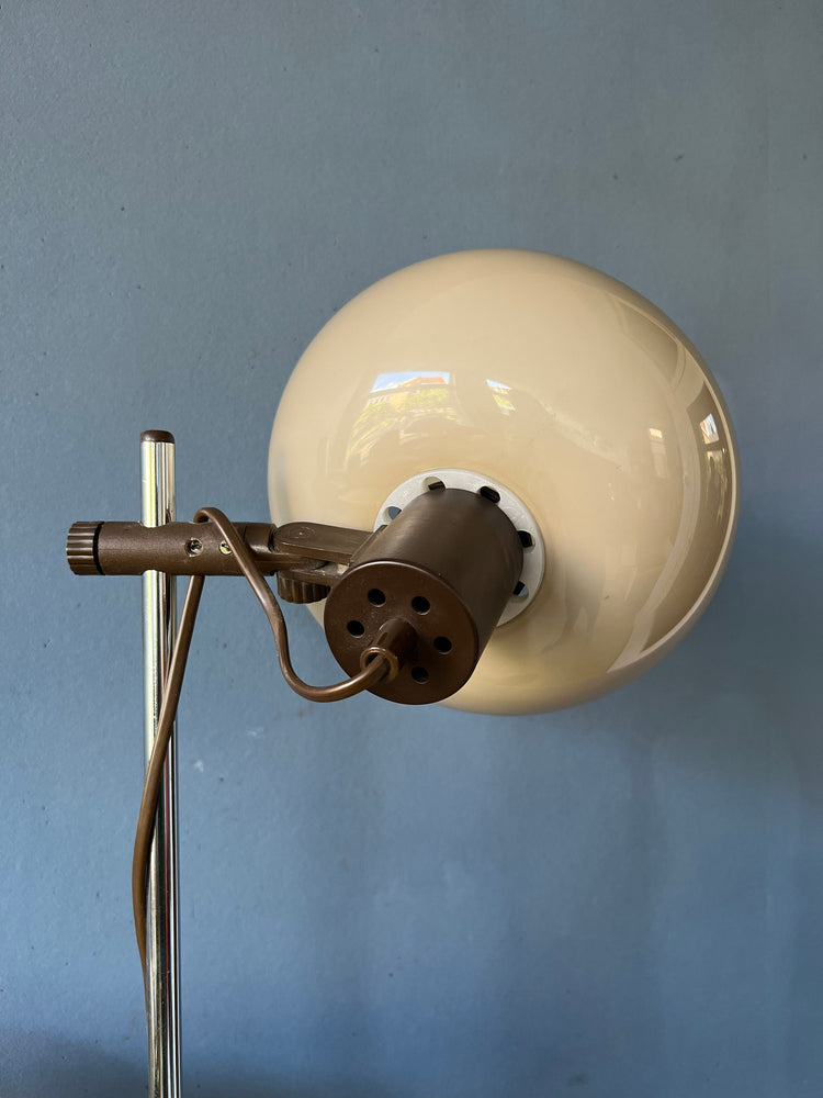 Vintage Mushroom Space Age Floor Lamp by Herda