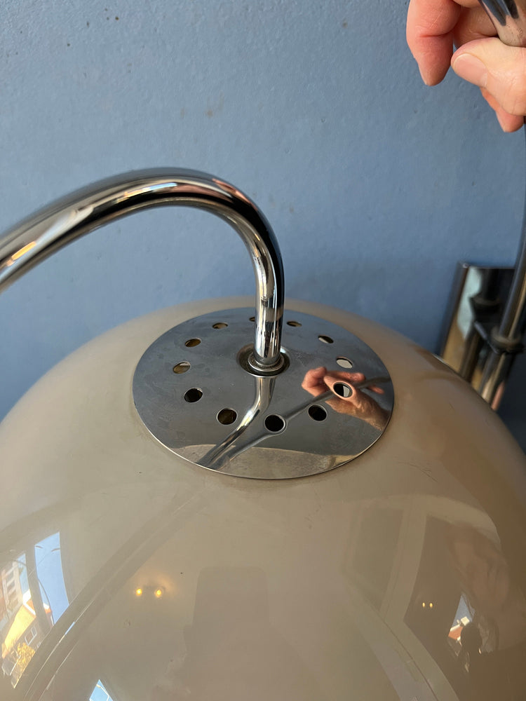 Mid Century Dijkstra Space Age Double Arc Mushroom Wall Lamp