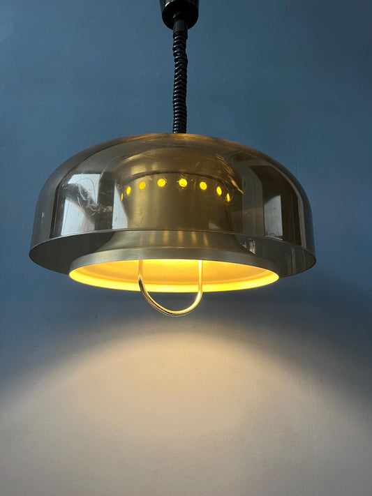 Vintage Mid Century Herda Space Age Pendant Lamp