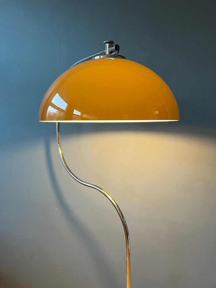 Vintage GEPO Flexible Mushroom Floor lamp | Space Age Light