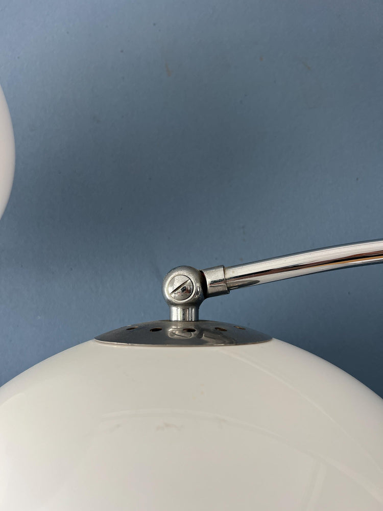 Vintage Dijkstra Space Age Mushroom Triple Arc Floor Lamp