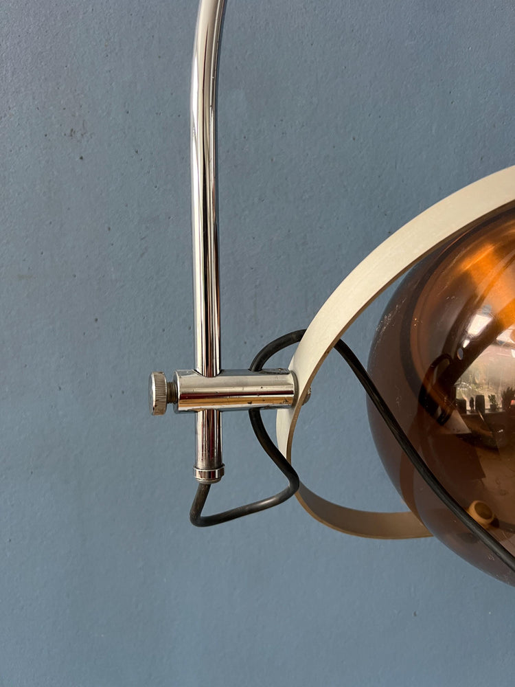 Mid Century Herda Space Age Arc Wall Lamp