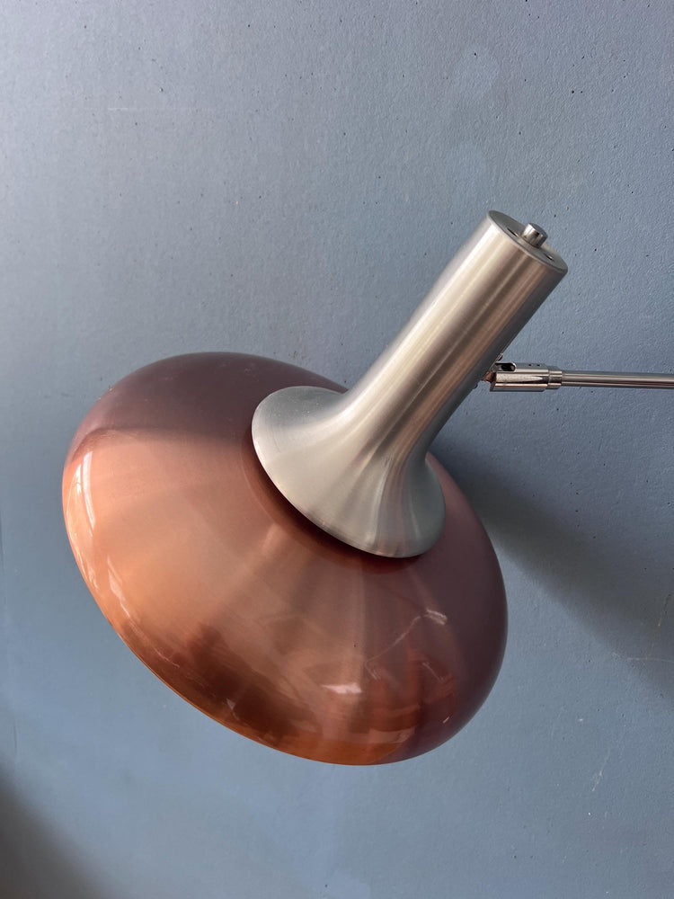 Vintage Lakro Swing Arm Space Age Wall Lamp