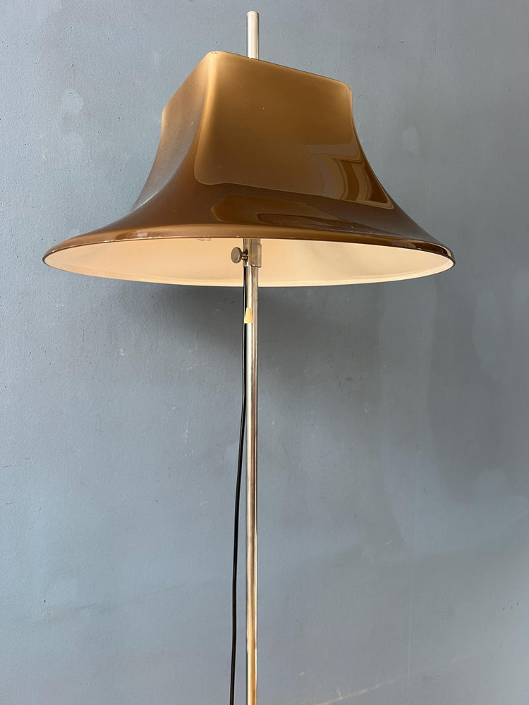 Mid Century Witch Hat Space Age Floor Lamp by Willem Hagoort