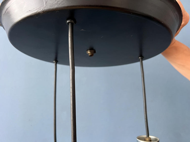Vintage Cascade Frosted Glass Pendant Lamp