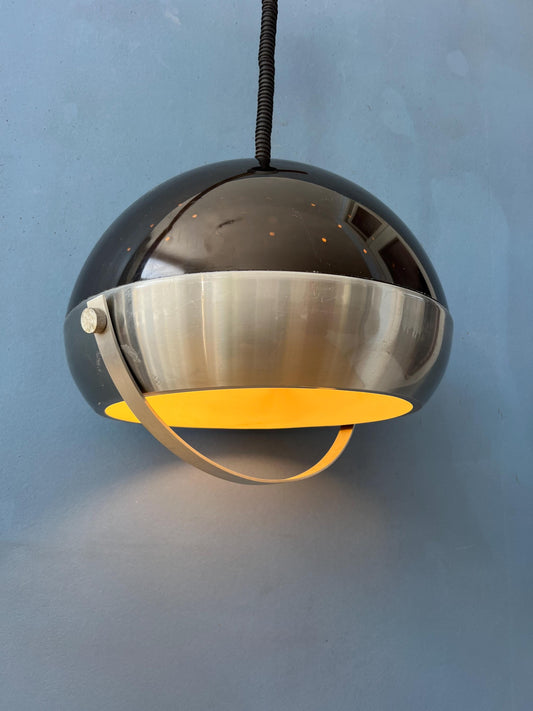 Mid Century Lakro Space Age Dome Pendant Lamp