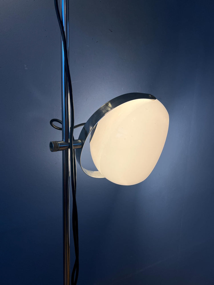 White Vintage Dijkstra Mushroom Floor Lamp