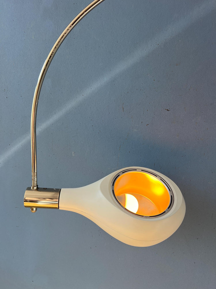 Vintage Beige Temde Leuchten Arc Wall Lamp