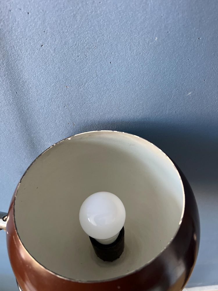 Vintage Herda Eyeball Wall Lamp - Space Age 70s Arc Light Fixture