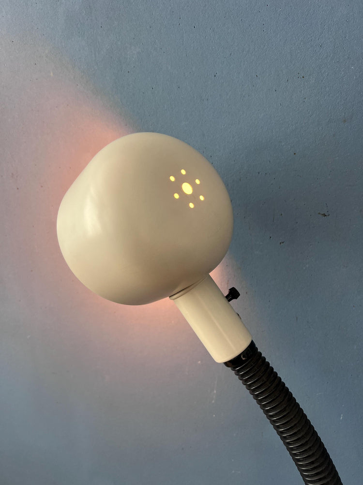 Mid Century Space age Gooseneck Cobra Floor Lamp