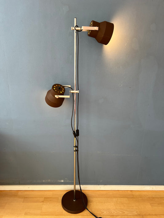 Brown Anvia Mid Century Space Age Floor Lamp