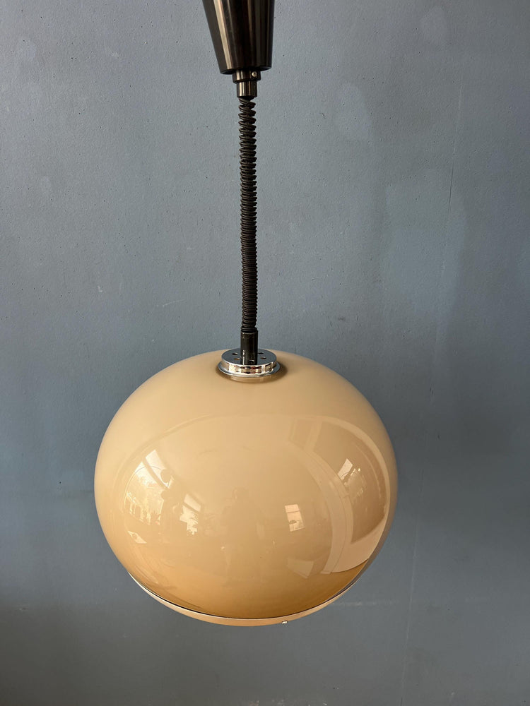 Vintage Dijkstra Space Age Mushroom Pendant Lamp Guzzini Style