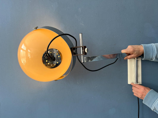 Swing Arm Dijkstra Space Age Mushroom Wall Lamp