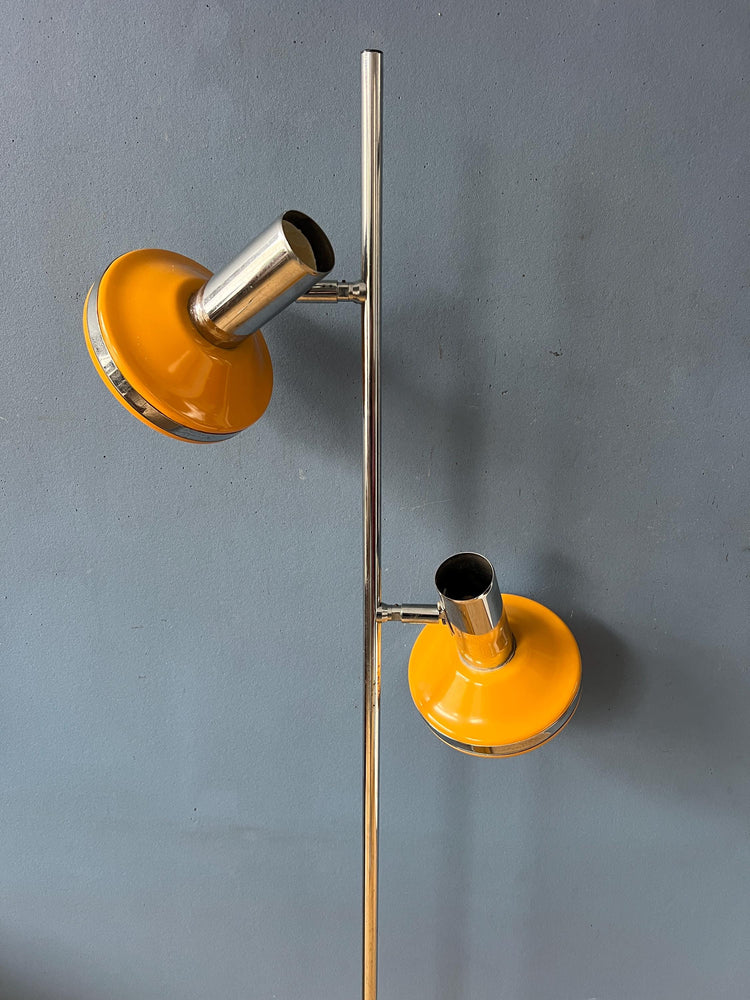 Mid Century Space Age Hustadt Leuchten Floor Lamp