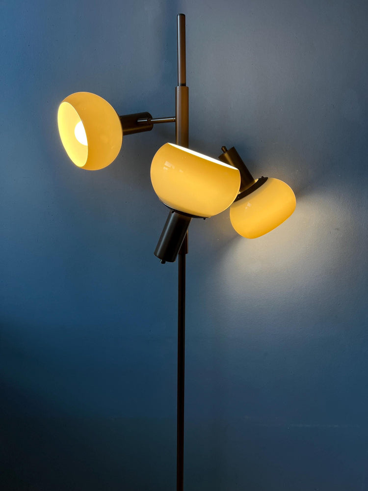 Vintage Mid Century Dijkstra Space Age Mushroom Floor Lamp