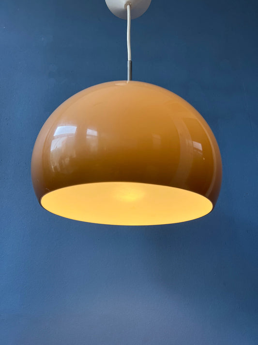Mid Century Space Age Mushroom Pendant Lamp by Dijkstra