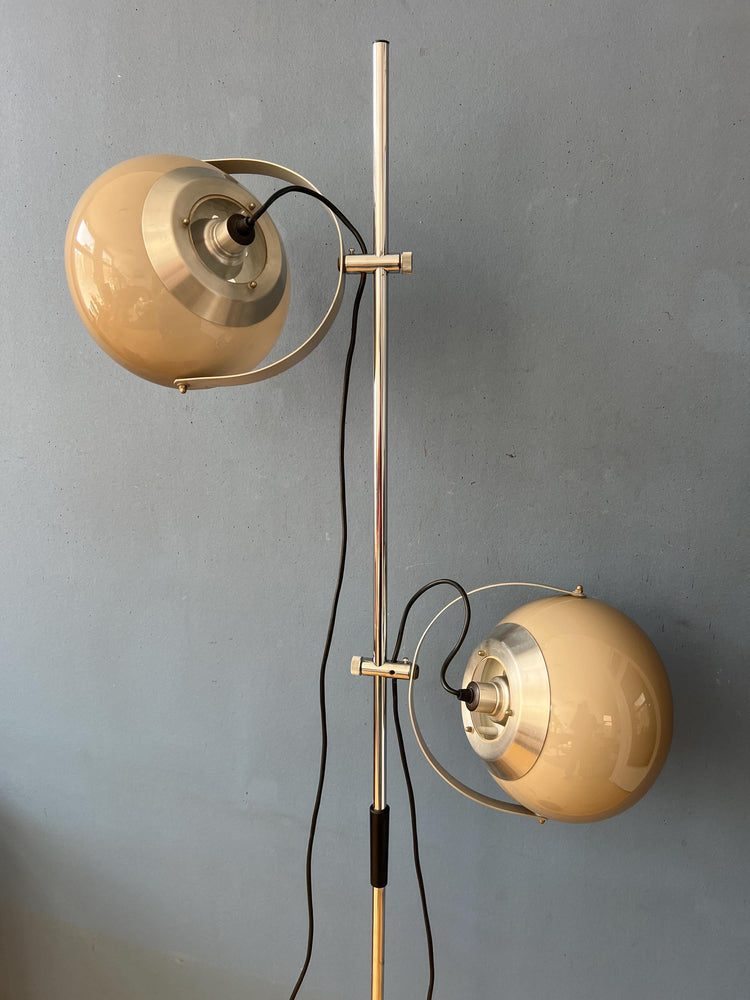 Vintage Mid Century Hala Space Age Mushroom Floor Lamp