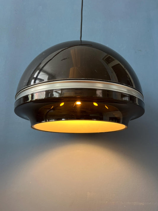 Large Dijkstra Flying Saucer Space Age Dome Pendant Lamp
