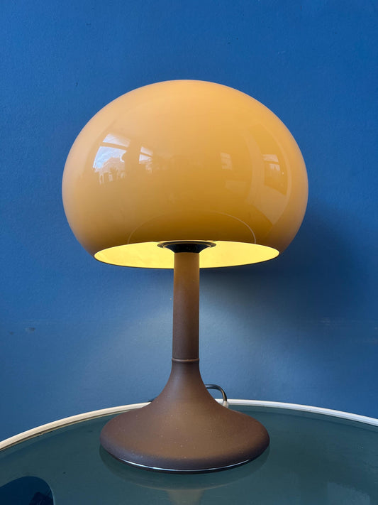 Vintage Mid Century Herda Space Age Mushroom Table Lamp