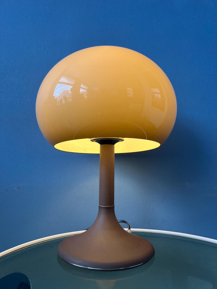 Vintage Mid Century Herda Space Age Mushroom Table Lamp