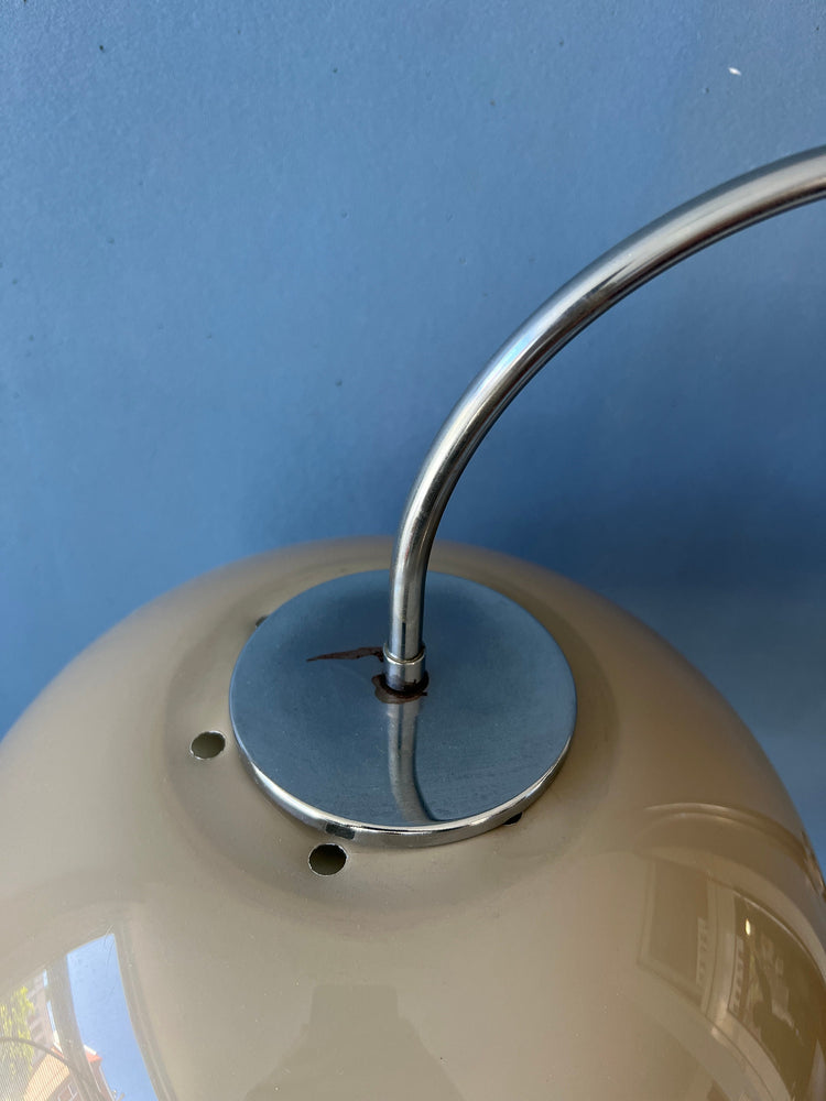 Mid Century Artiforte Double Arc Space Age Mushroom Floor Lamp