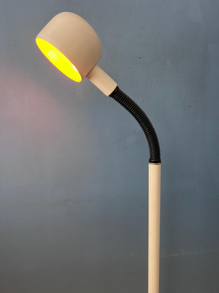 Mid Century Space age Gooseneck Cobra Floor Lamp