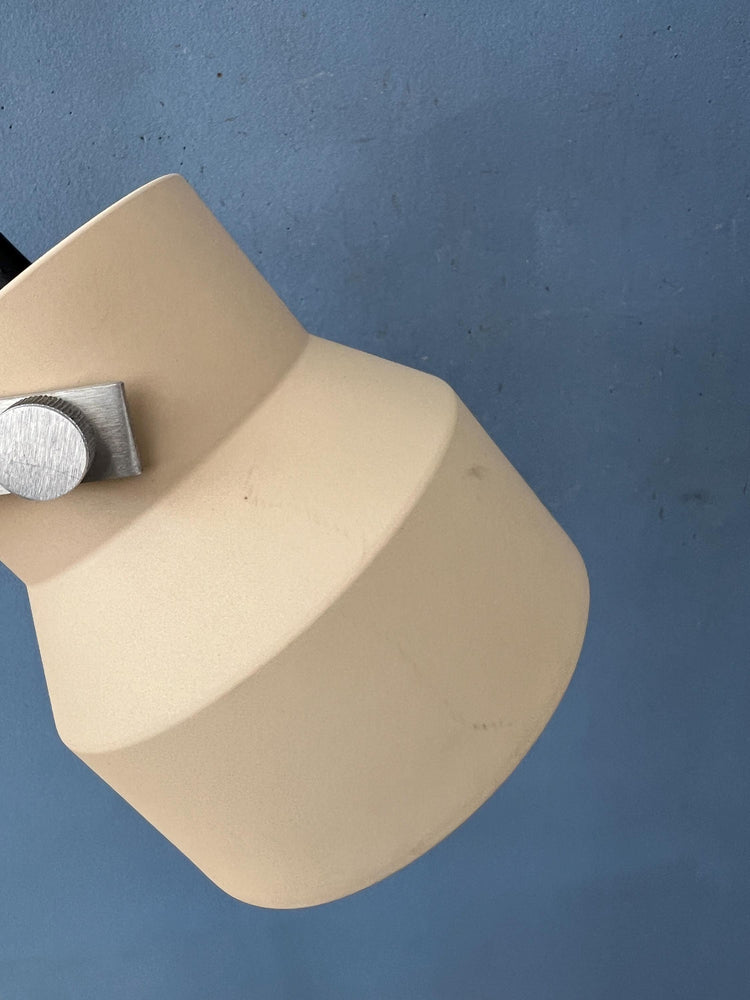 Mid Century Beige Dijkstra Space Age Floor Lamp