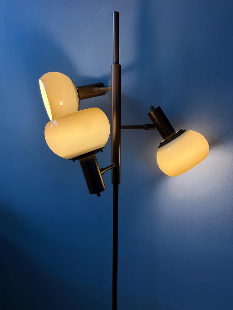 Vintage Mid Century Dijkstra Space Age Mushroom Floor Lamp