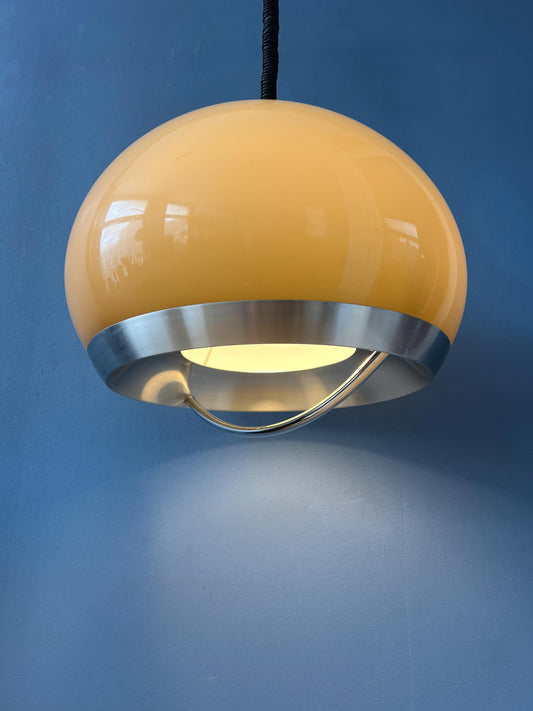 Vintage Dijkstra Space Age Mushroom Pendant Lamp