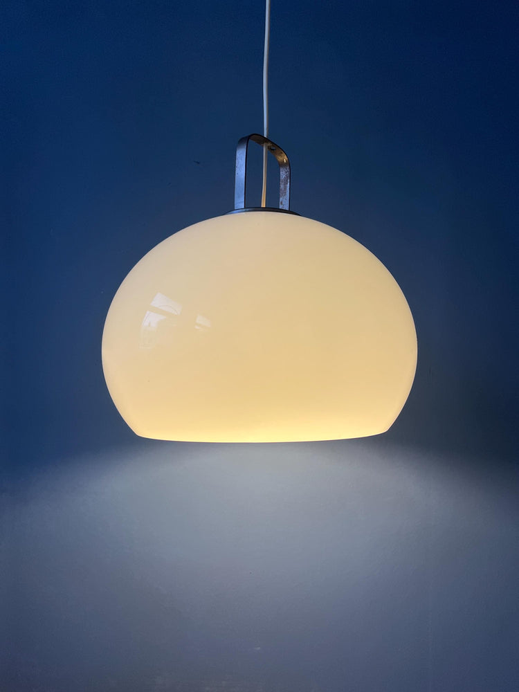 Vintage Guzzini Inspired Mushroom Pendant Lamp