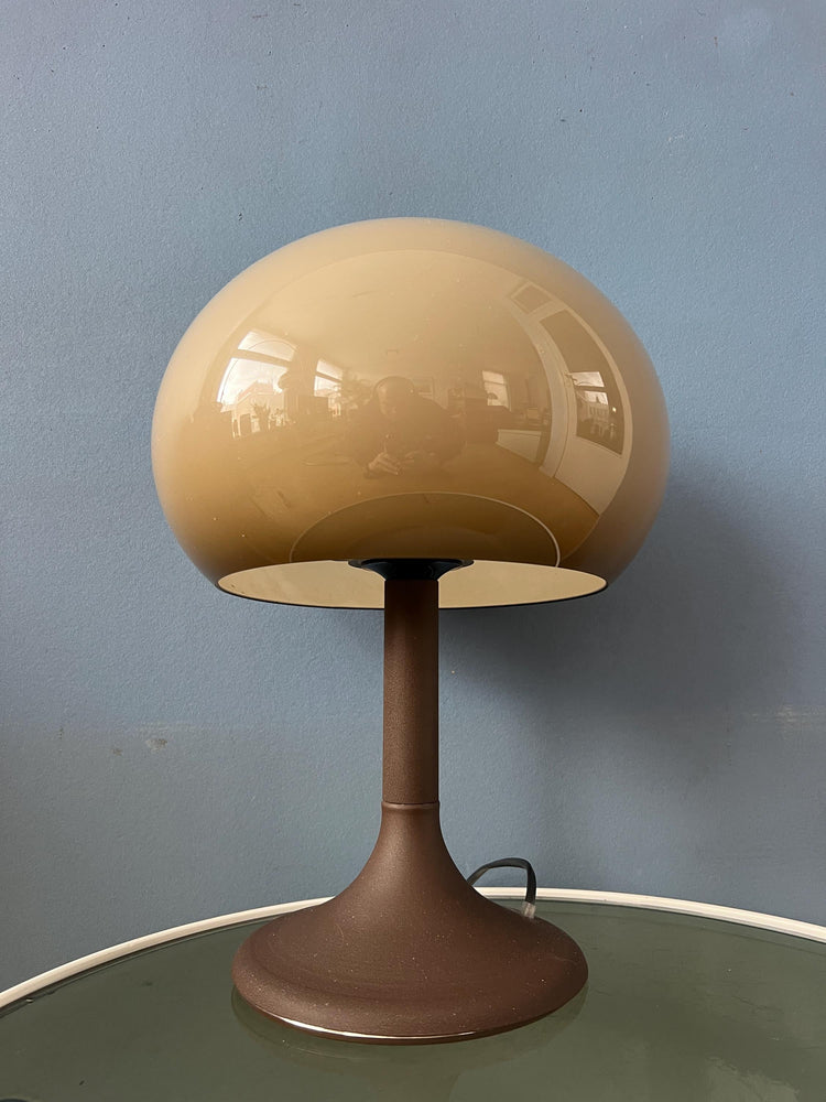 Vintage Mid Century Herda Space Age Mushroom Table Lamp
