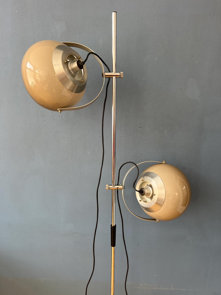 Vintage Mid Century Hala Space Age Mushroom Floor Lamp