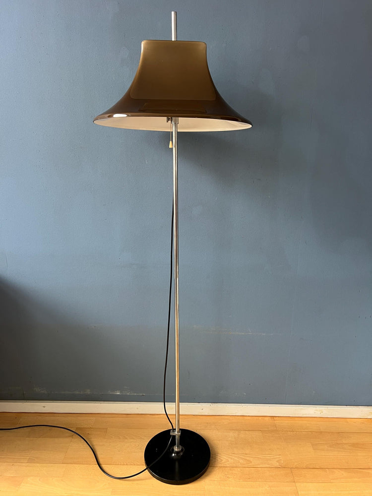 Mid Century Witch Hat Space Age Floor Lamp by Willem Hagoort
