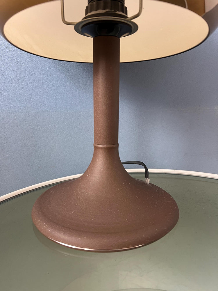 Vintage Mid Century Herda Space Age Mushroom Table Lamp