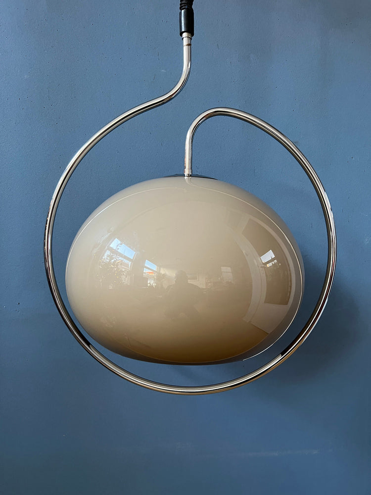 Herda Mid Century Mushroom Pendant Light