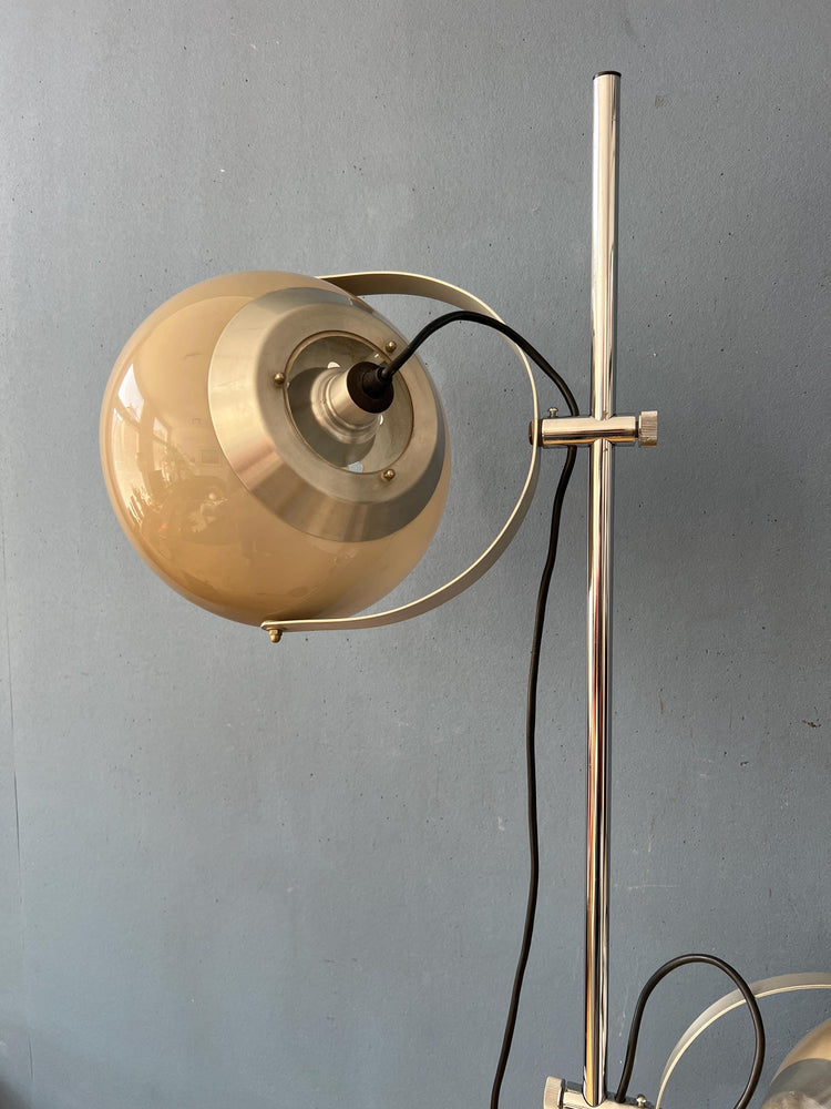 Vintage Mid Century Hala Space Age Mushroom Floor Lamp