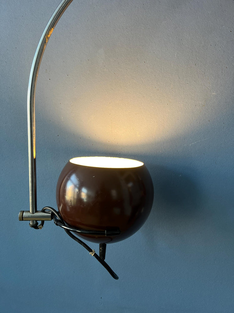 Vintage Herda Eyeball Wall Lamp - Space Age 70s Arc Light Fixture