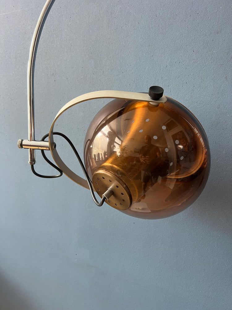 Mid Century Herda Space Age Arc Wall Lamp
