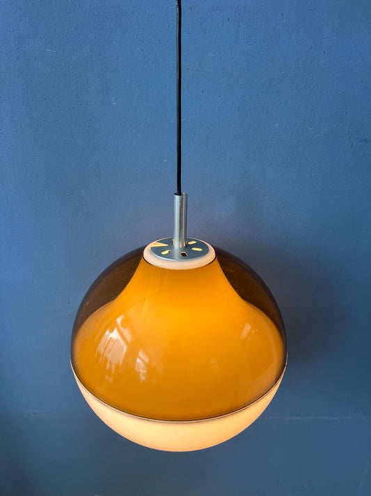 Vintage Plexiglass Space Age Pendant Lamp