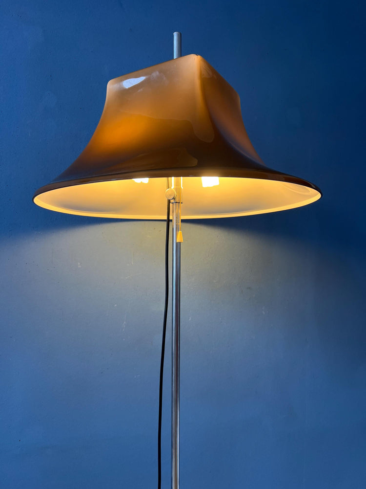 Mid Century Witch Hat Space Age Floor Lamp by Willem Hagoort