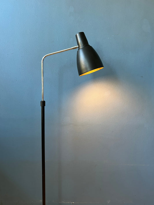 Vintage Dark Grey Adjustable Floor Lamp