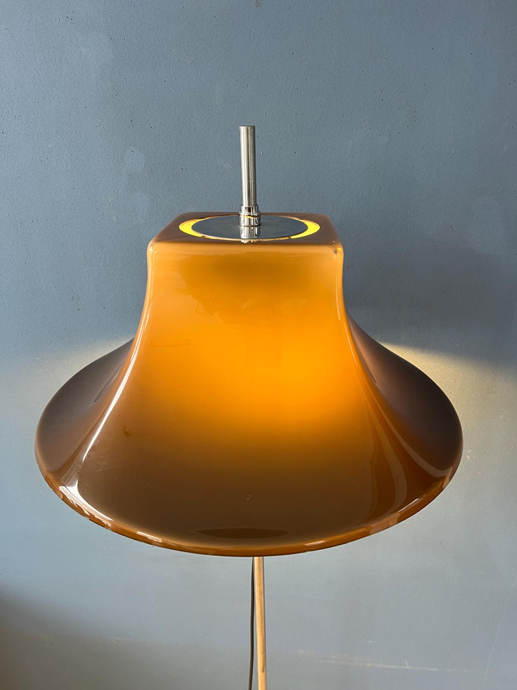 Mid Century Witch Hat Space Age Floor Lamp by Willem Hagoort