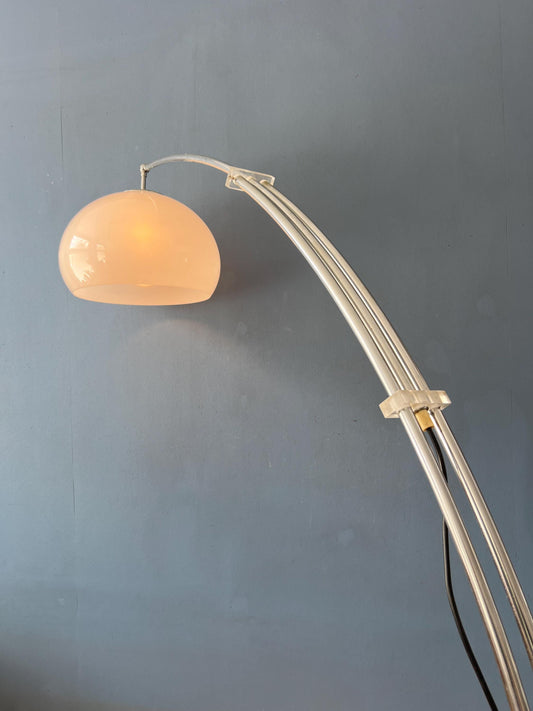 Vintage Space Age Arc Floor Lamp with Marble Base