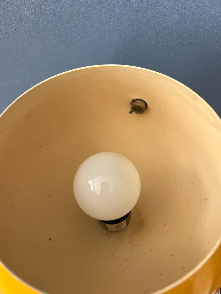 Vintage Yellow GEPO Eyeball Wall Lamp
