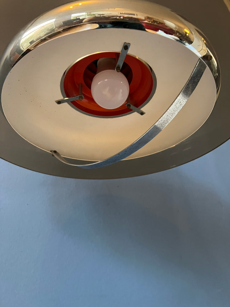 Mid Century Herda Space Age Pendant / Vintage Lighting / Retro Lamp 70s