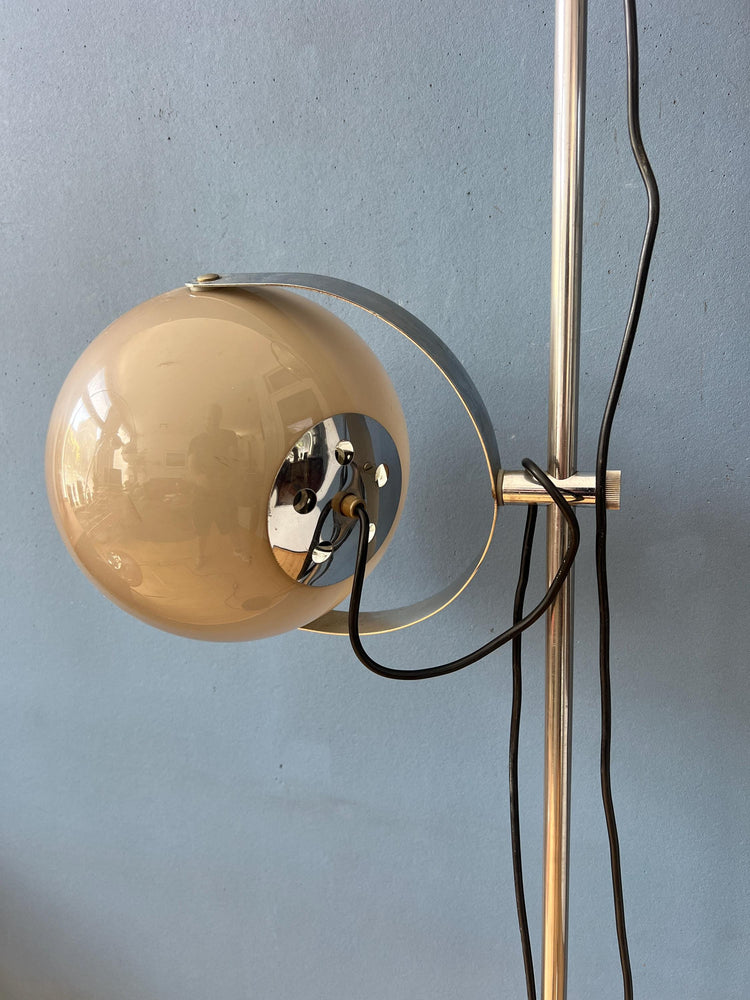 Vintage Mid Century Dijkstra Space Age Mushroom Floor Lamp