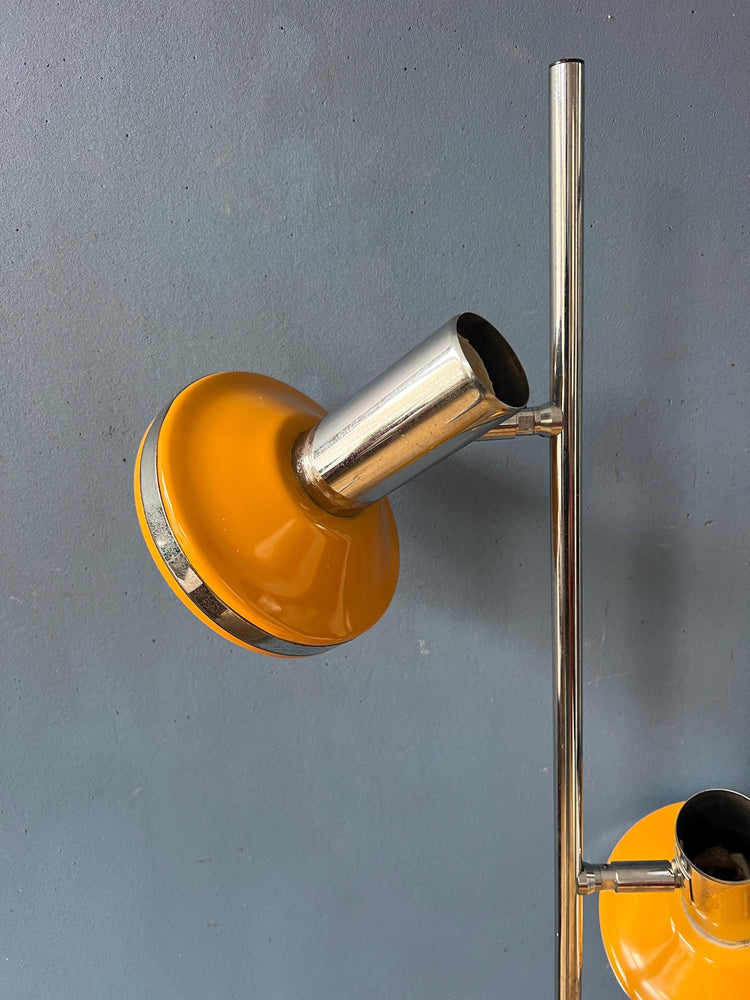 Mid Century Space Age Hustadt Leuchten Floor Lamp